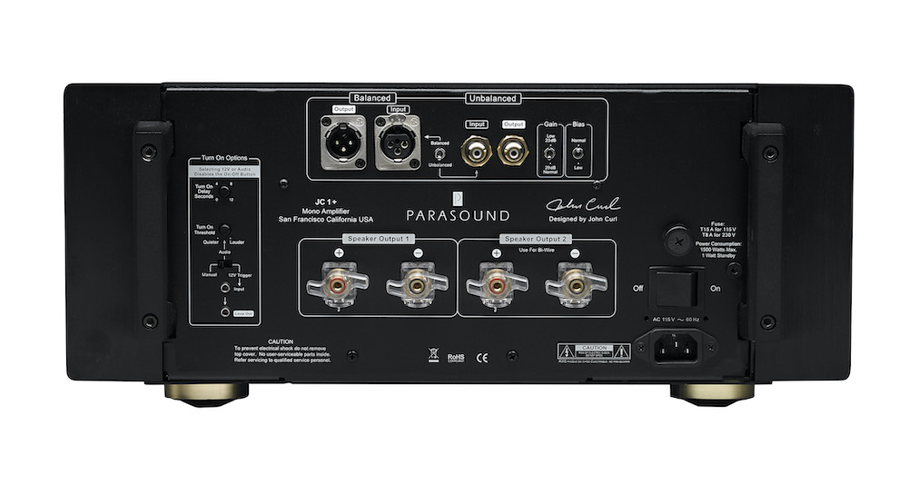 Parasound Debuts Flagship Halo JC 1+ 450Watt Monoblock Power Amplifier