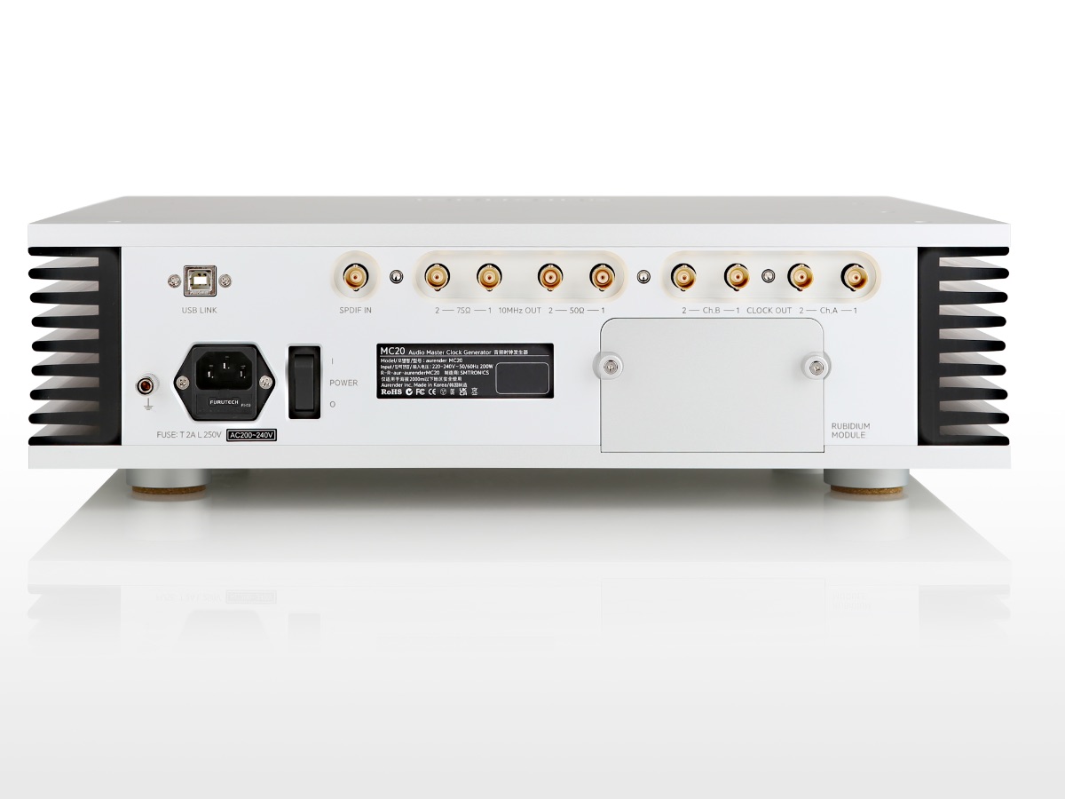 Aurender Announces MC20 Rubidium Reference MasterWord Clock Generator